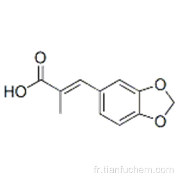 Acide (E) -3- (1,3-benzodioxol-5-yl) -2-méthylprop-2-énoïque CAS 40527-53-5